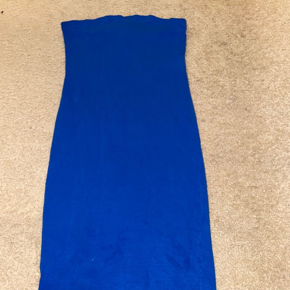 Tube top dress
